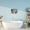 Stupell Industries Modern Bathroom with House Plants 2pc Wall Plaque Set, design by JJ Design House LLC